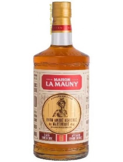 Ron La Mauny Ambré 1749 Agricole