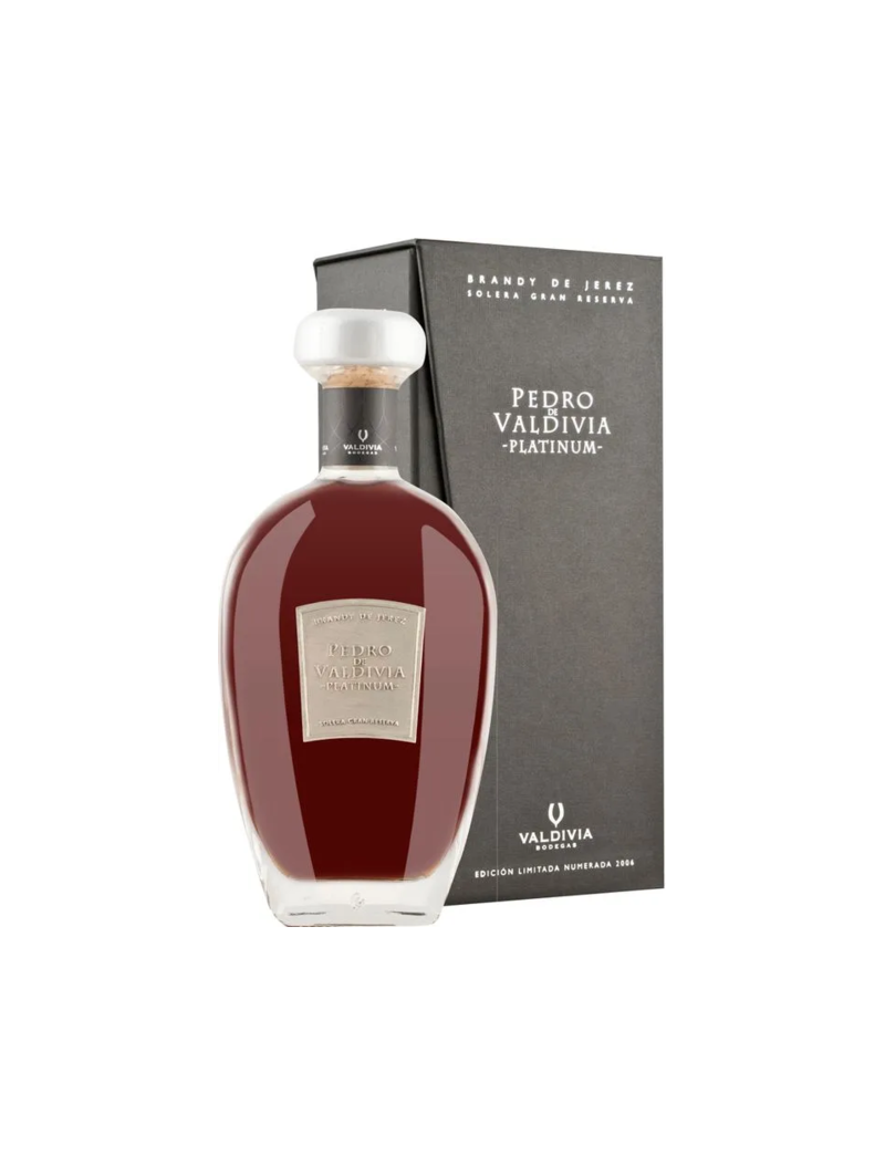 Brandy Pedro de Valdivia Platinum Solera Gran Reserva