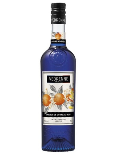 licor curacao azul vedrenne